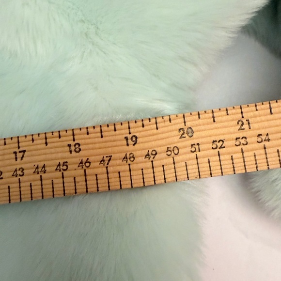 Topshop Sky Blue Teddy Jacket with Yellow Star size 6 - Picture 11 of 13